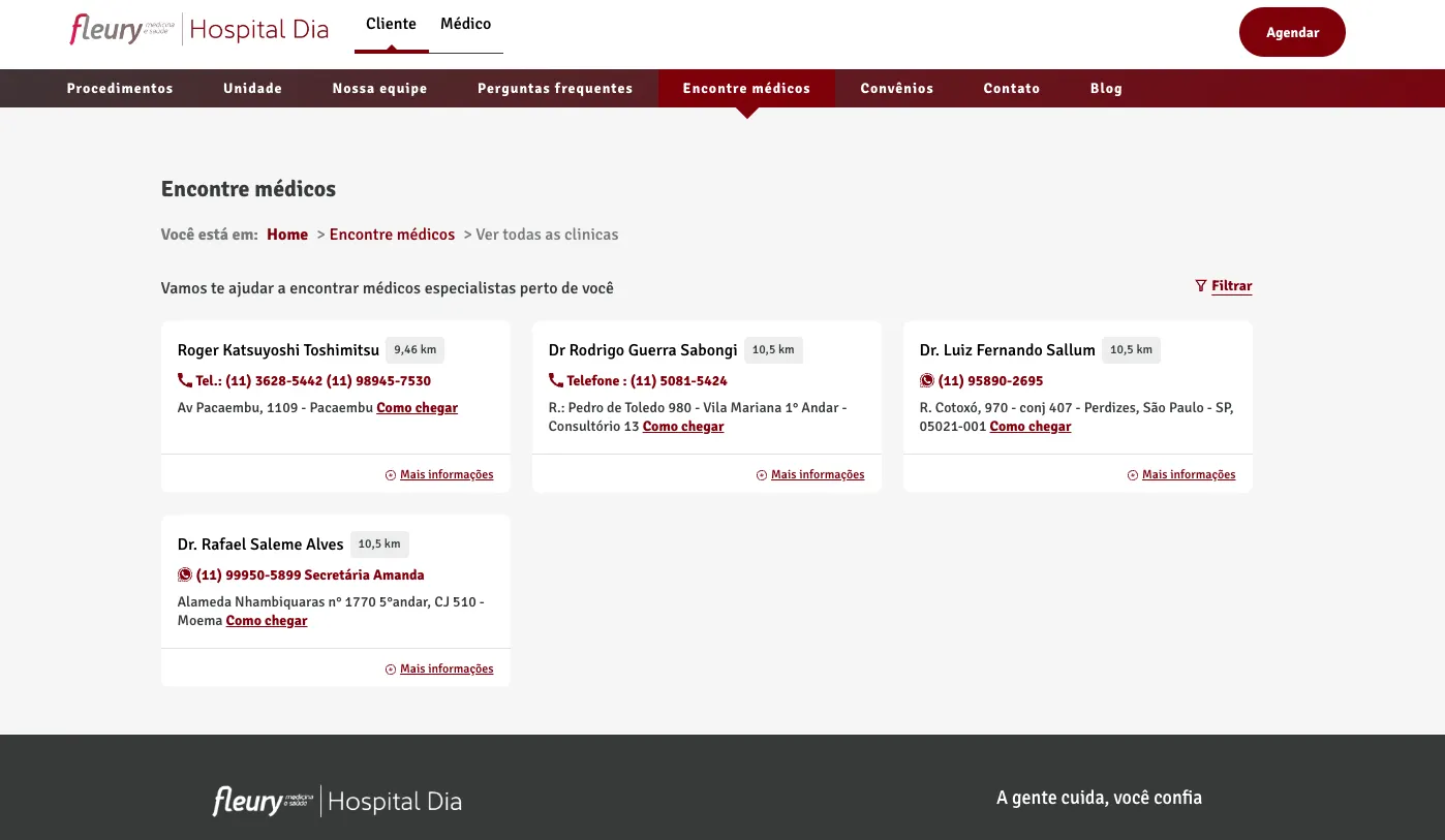 Interface da loja Solfácil