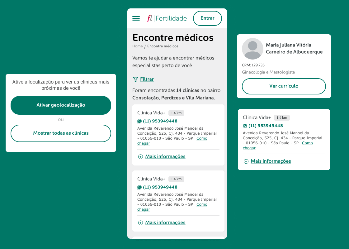 Interface da loja Solfácil